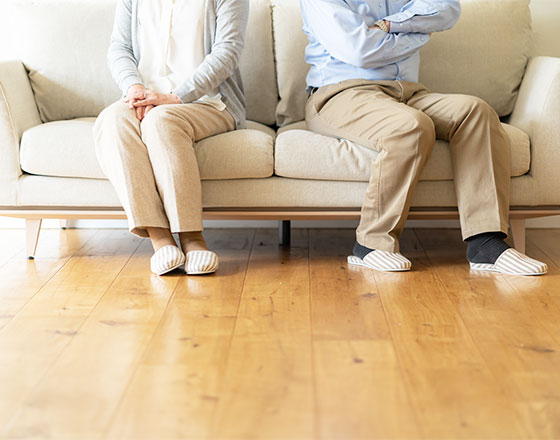 熟年離婚に伴う財産分与を目的とした不動産売却・査定相談事例